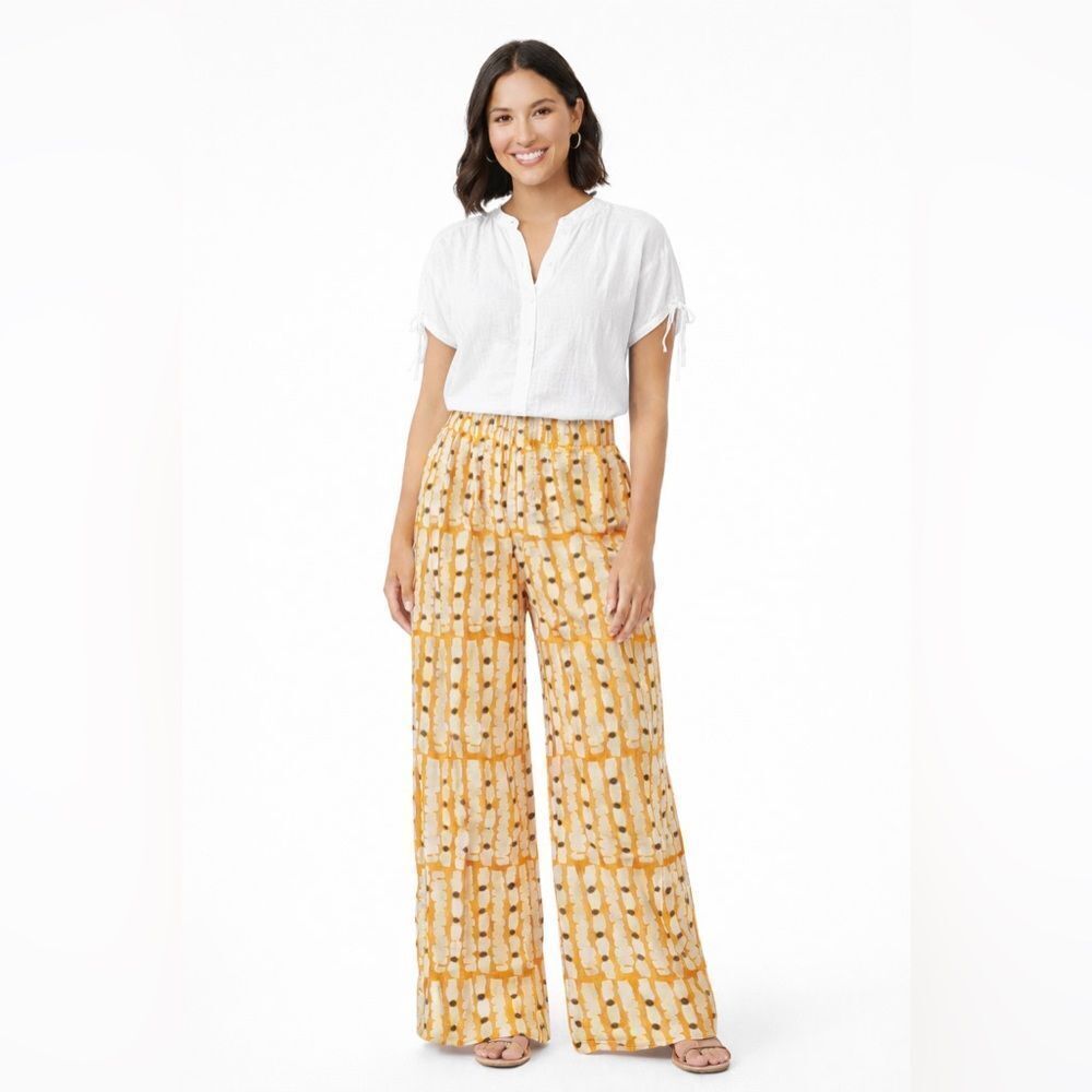 Lanhtropy Linen Wide Leg Pants NWOT
